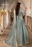 Shehnai by Asim Jofa Embroidered Net Unstitched 3Pc Suit AJSH-14