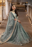 Shehnai by Asim Jofa Embroidered Net Unstitched 3Pc Suit AJSH-14