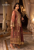 Shehnai by Asim Jofa Embroidered Chiffon Unstitched 3Pc Suit AJSH-17