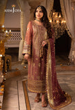 Shehnai by Asim Jofa Embroidered Chiffon Unstitched 3Pc Suit AJSH-17