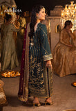 Shehnai by Asim Jofa Embroidered Raw Silk Unstitched 3Pc Suit AJSH-20