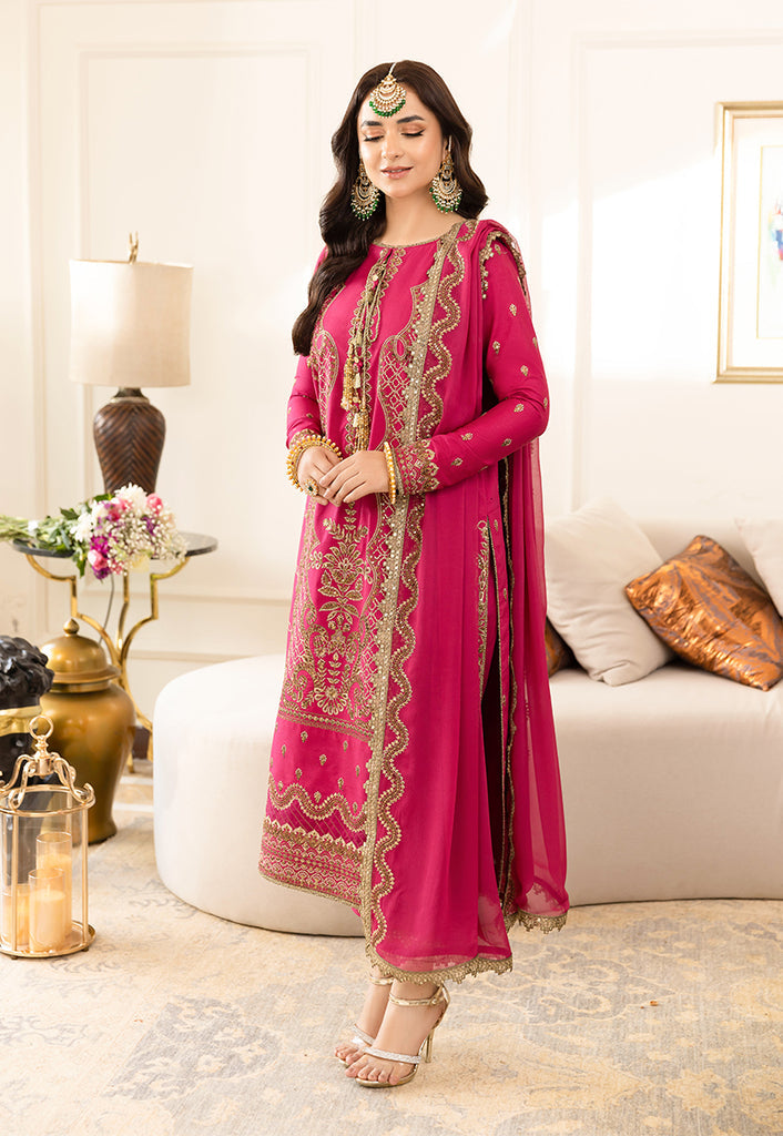 Asim Jofa Noorie Maahru Merub Unstitched Embroidered 3Pc Suit AJSM-28