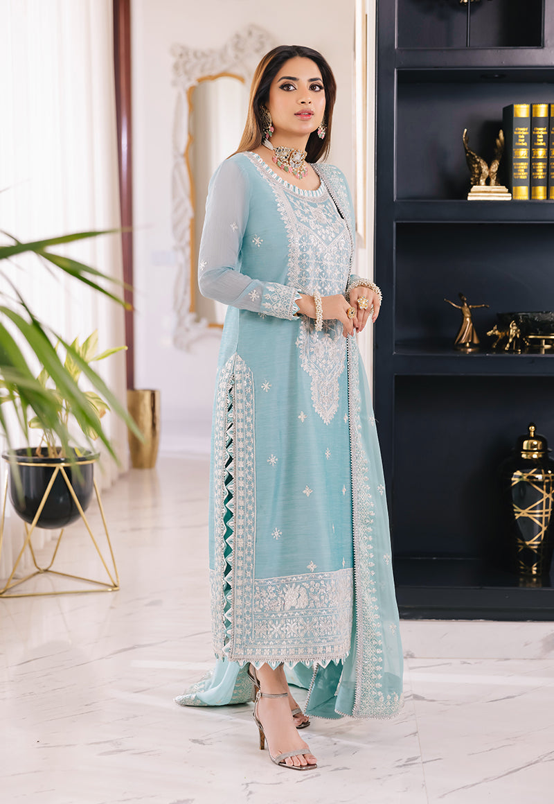 Asim Jofa Noorie Maahru Merub Unstitched Embroidered 3Pc Suit AJSM-29