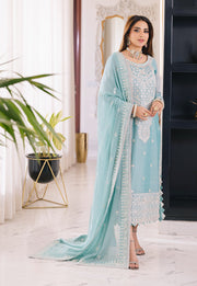 Asim Jofa Noorie Maahru Merub Unstitched Embroidered 3Pc Suit AJSM-29