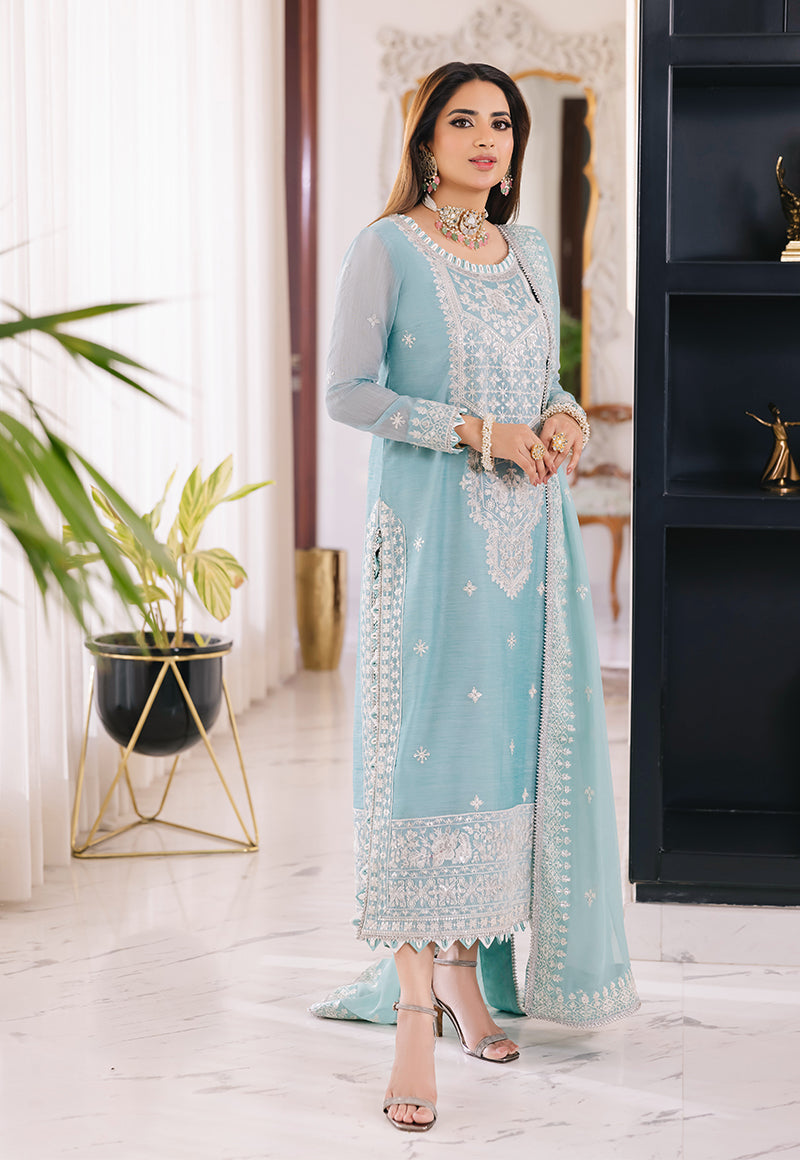 Asim Jofa Noorie Maahru Merub Unstitched Embroidered 3Pc Suit AJSM-29