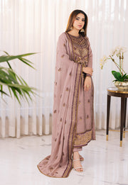 Asim Jofa Noorie Maahru Merub Unstitched Embroidered 3Pc Suit AJSM-32