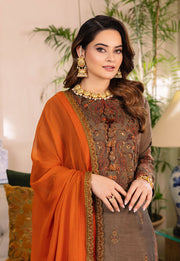Asim Jofa Noorie Maahru Merub Unstitched Embroidered 3Pc Suit AJSM-33