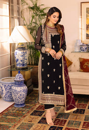 Asim Jofa Noorie Maahru Merub Unstitched Embroidered 3Pc Suit AJSM-37