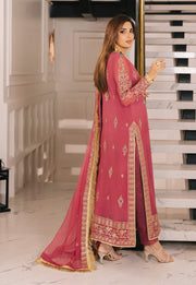Asim Jofa Noorie Maahru Merub Unstitched Embroidered 3Pc Suit AJSM-42