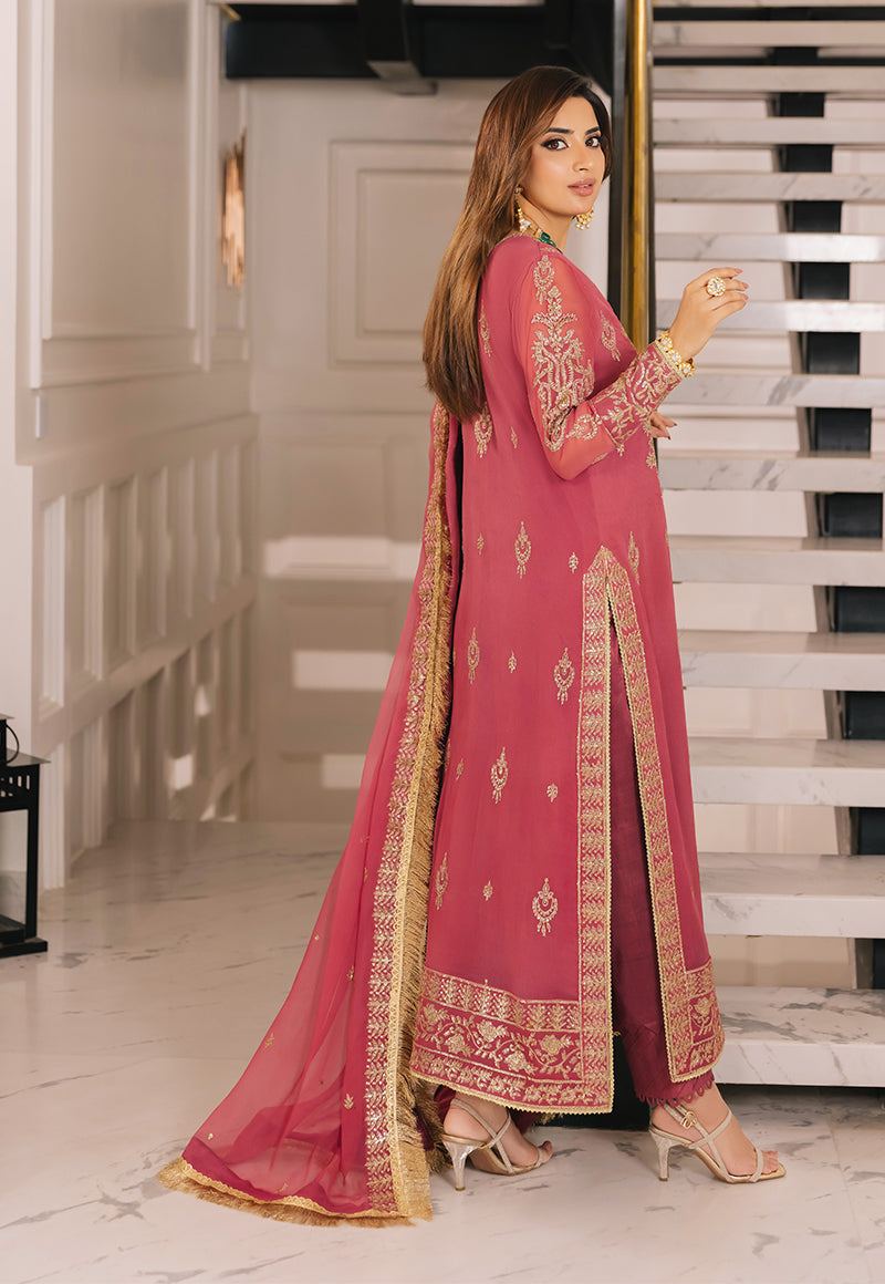 Asim Jofa Noorie Maahru Merub Unstitched Embroidered 3Pc Suit AJSM-42