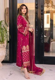 Asim Jofa Noorie Maahru Merub Unstitched Embroidered 3Pc Suit AJSM-46