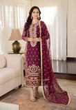 Asim Jofa Noorie Maahru Merub Unstitched Embroidered 3Pc Suit AJSM-47