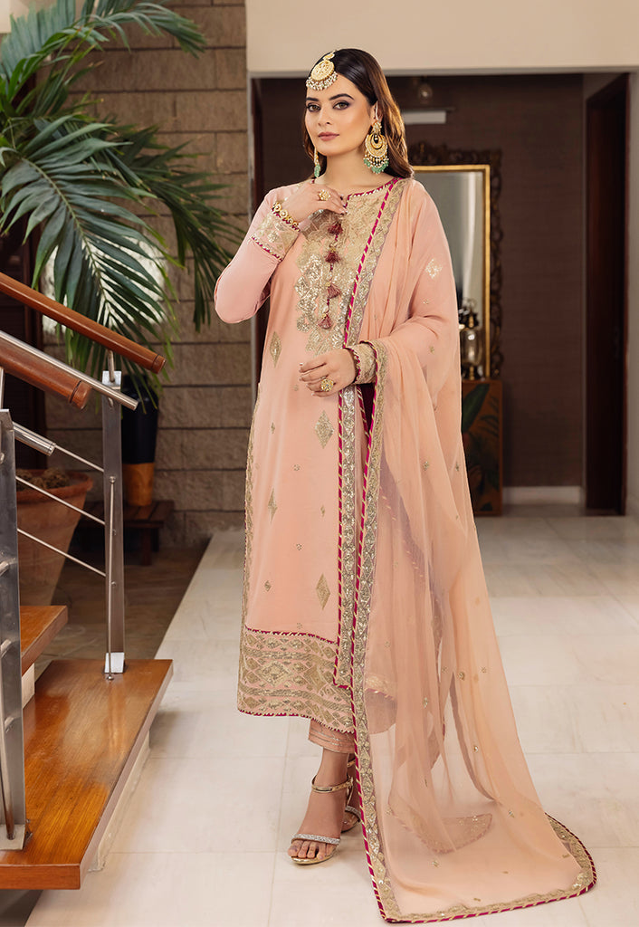Asim Jofa Noorie Maahru Merub Unstitched Embroidered 3Pc Suit AJSM-50