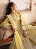 Afrozeh Cascade Embroidered Luxury Lawn Unstitched 3Pc Suit - Liliana