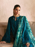 Afrozeh Cascade Embroidered Luxury Lawn Unstitched 3Pc Suit - Mia