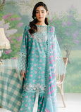 Afrozeh The Floral Charm Embroidered Lawn Unstitched 3Pc Suit AL-24-V1-02