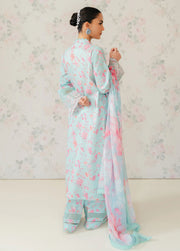 Afrozeh The Floral Charm Embroidered Lawn Unstitched 3Pc Suit AL-24-V1-07