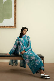 Ayzel The Bare Minimu Embroidered Lawn Unstitched 3Pc Suit AL-25-V8-06 ROSELLA