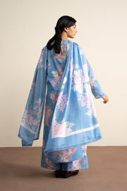 Ayzel The Bare Minimu Embroidered Lawn Unstitched 3Pc Suit AL-25-V8-09 MISTELLE