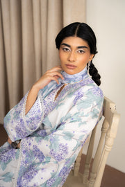 Ayzel The Bare Minimu Embroidered Lawn Unstitched 3Pc Suit AL-25-V8-11 BLOOMSWAY