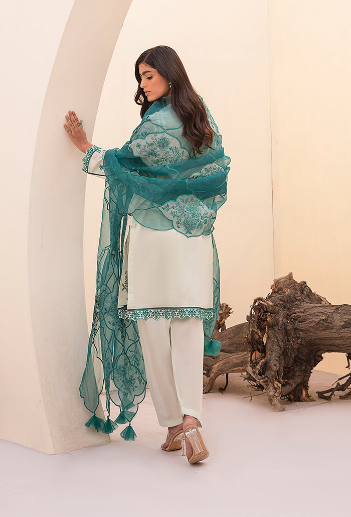 Arzu by Humdum Embroidered Luxury Lawn Unstitched 3Pc Suit AL-03