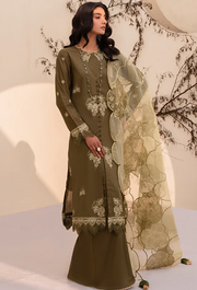 Arzu by Humdum Embroidered Luxury Lawn Unstitched 3Pc Suit AL-04