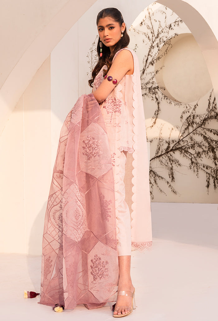 Arzu by Humdum Embroidered Luxury Lawn Unstitched 3Pc Suit AL-06