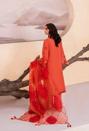 Arzu by Humdum Embroidered Luxury Lawn Unstitched 3Pc Suit AL-08