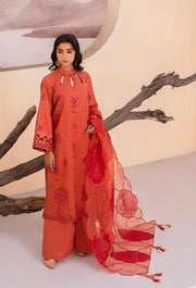 Arzu by Humdum Embroidered Luxury Lawn Unstitched 3Pc Suit AL-08