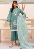 Arzu by Humdum Embroidered Luxury Lawn Unstitched 3Pc Suit AL-09