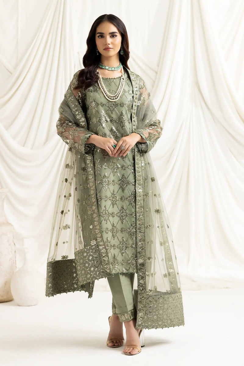 AF-DUA-3016-Alara Pistachio Embroidered Chiffon