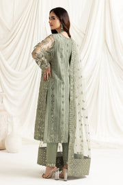 AF-DUA-3016-Alara Pistachio Embroidered Chiffon