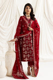 Alizeh Fashion Dua Embroidered Chiffon Unstitched 3Pc Suit DUA-V02D02A