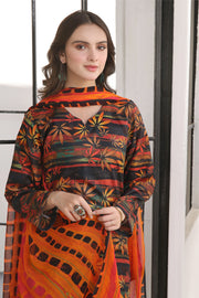 Feathers Premium Printed Lawn Unstitched 3Pc Suit ALLEN-FT349