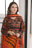 Feathers Premium Printed Lawn Unstitched 3Pc Suit ALLEN-FT349
