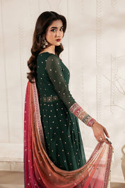 Zarif Bayaan Embroidered Luxury Chiffon Unstitched 3Pc Suit - ALVA