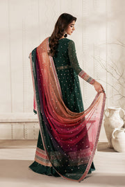 Zarif Bayaan Embroidered Luxury Chiffon Unstitched 3Pc Suit - ALVA