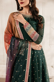 Zarif Bayaan Embroidered Luxury Chiffon Unstitched 3Pc Suit - ALVA