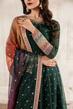 Zarif Bayaan Embroidered Luxury Chiffon Unstitched 3Pc Suit - ALVA
