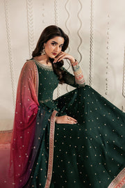 Zarif Bayaan Embroidered Luxury Chiffon Unstitched 3Pc Suit - ALVA