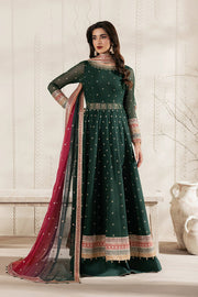 Zarif Bayaan Embroidered Luxury Chiffon Unstitched 3Pc Suit - ALVA