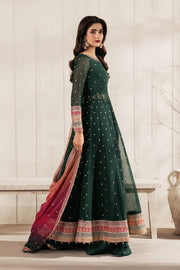 Zarif Bayaan Embroidered Luxury Chiffon Unstitched 3Pc Suit - ALVA