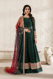 Zarif Bayaan Embroidered Luxury Chiffon Unstitched 3Pc Suit - ALVA