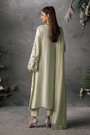 Zariya Anahira Ready to Wear Butter Silk 3Pc Suit ZB50085 AMAYA