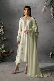 Zariya Anahira Ready to Wear Butter Silk 3Pc Suit ZB50085 AMAYA