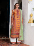 Hussain Rehar Eid Luxury Lawn Unstitched Embroidered 3Pc Suit - AMIRA