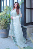 Saad Shaikh Fleurie Vol-02 Luxury Embroidered Organza Unstitched 3Pc Suit - Anya