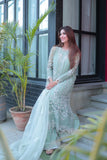 Saad Shaikh Fleurie Vol-02 Luxury Embroidered Organza Unstitched 3Pc Suit - Anya