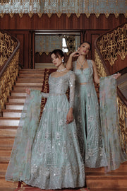 Lumiere By Saira Rizwan Embroidered Net Unstitched 3Pc Suit SR-07