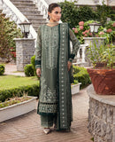 Zahra by Xenia Formals Embroidered Chiffon Unstitched 3Pc Suit D-02 AMVI